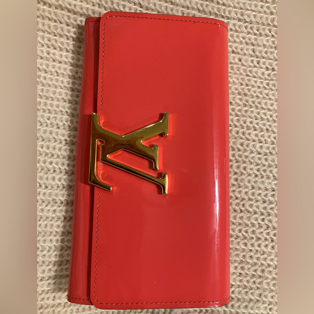 Louis Vuitton Patent Leather Punk Vernis Wallet
